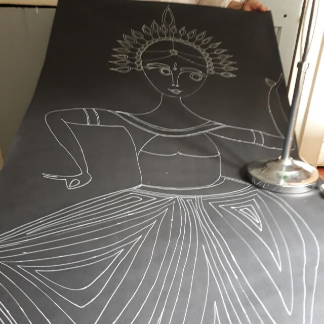paper cut inspired by the grace and elegance of an Odissi dancer. ✂️✨ The intricate details capture the timeless beauty of this classical dance form. Truly a labor of love! 💃🎨

#PaperCutArt #OdissiDancer #ClassicalDance #IndianArt #ArtisticExpression #OdissiDance #HandCutArt #PaperArtistry #CreativeJourney #DanceInArt #CulturalHeritage #EleganceInMotion #DanceInspiredArt #FineArt #IntricateDesigns #TraditionalDance #IndianCulture #TimelessArt #OdissiInspiration #PaperCutting #GracefulArt #FolkArt #ArtOfIndia #DanceAndArt #DetailedArtwork #ArtisticPassion #CultureThroughArt #ArtisticJourney #PapercraftLove #OdissiBeauty